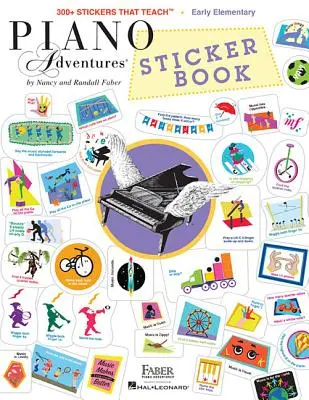 Livre d'autocollants Piano Adventures - Piano Adventures Sticker Book