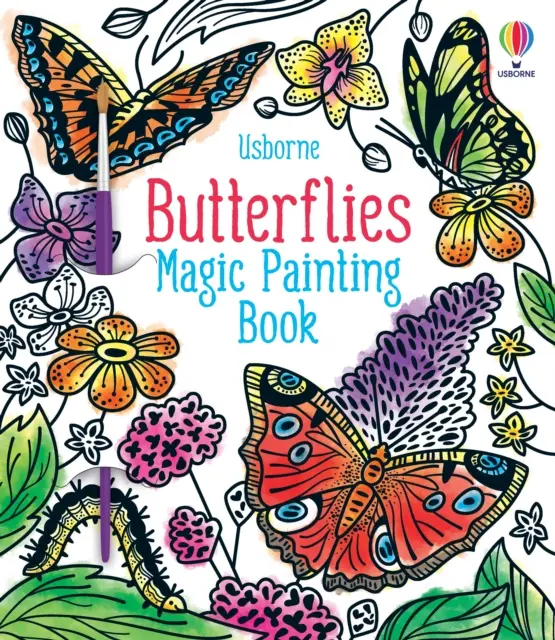 Livre de peinture magique sur les papillons - Butterflies Magic Painting Book