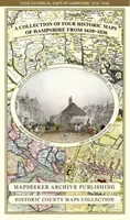 Collection de quatre cartes historiques du Hampshire (1610-1836) - Collection of Four Historic Maps of Hampshire from 1610-1836