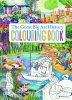 Le grand livre à colorier de l'histoire de l'art - The Great Big Art History Colouring Book