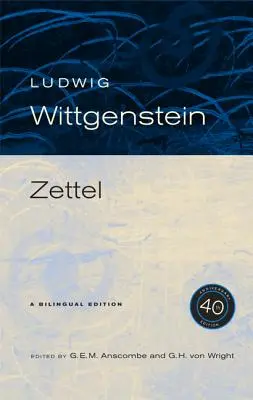 Zettel, édition du 40e anniversaire - Zettel, 40th Anniversary Edition