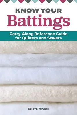 Know Your Battings : Guide de référence à emporter pour les quilteuses et les couturières - Know Your Battings: Carry-Along Reference Guide for Quilters and Sewers