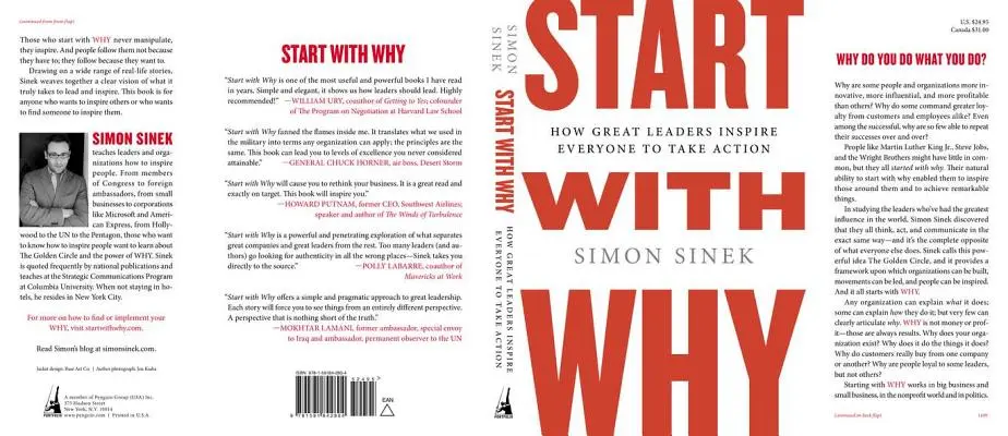 Commencer par pourquoi : comment les grands leaders inspirent tout le monde à passer à l'action - Start with Why: How Great Leaders Inspire Everyone to Take Action