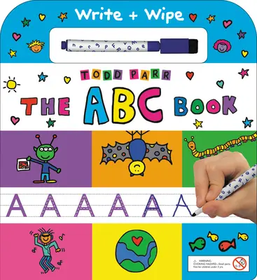 Le livre ABC : Écrire + Essuyer - The ABC Book: Write + Wipe