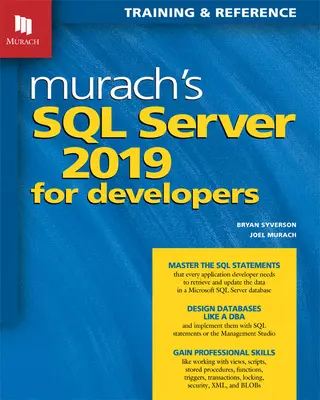 SQL Server 2019 pour les développeurs de Murach - Murach's SQL Server 2019 for Developers