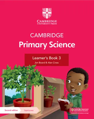 Cambridge Primary Science Learner's Book 3 avec accès numérique (1 an) - Cambridge Primary Science Learner's Book 3 with Digital Access (1 Year)