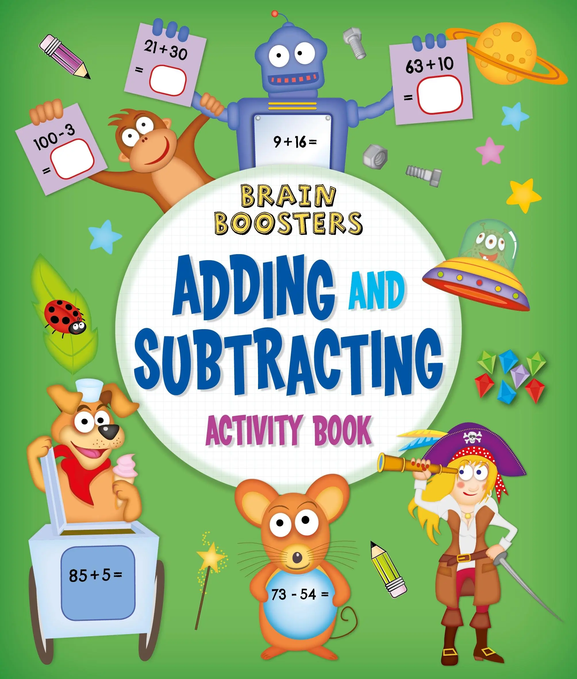 Brain Boosters : Cahier d'activités sur les additions et les soustractions - Brain Boosters: Adding and Subtracting Activity Book