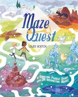 Maze Quest - Une histoire palpitante avec 28 labyrinthes interactifs (Potter William (Auteur)) - Maze Quest - A Thrilling Puzzle Story with 28 Interactive Mazes (Potter William (Author))