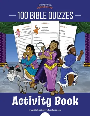 Cahier d'activités des 100 quiz bibliques - 100 Bible Quizzes Activity Book