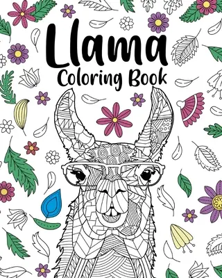 Livre à colorier Llama - Llama Coloring Book