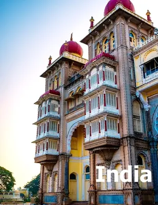 Inde : Album de photos de voyage d'un pays indien et des villes de Mumbai et New Delhi en Asie du Sud. - India: Coffee Table Photography Travel Picture Book Album Of An Indian Country And Mumbai & New Delhi Cities In South Asia La