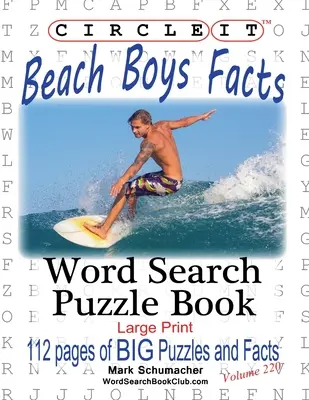 Encerclez-le, faits sur les Beach Boys, recherche de mots, livre de puzzles - Circle It, Beach Boys Facts, Word Search, Puzzle Book