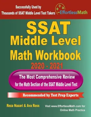 SSAT Middle Level Math Workbook 2020 - 2021 : La révision la plus complète pour la section mathématique du test SSAT Middle Level - SSAT Middle Level Math Workbook 2020 - 2021: The Most Comprehensive Review for the Math Section of the SSAT Middle Level Test