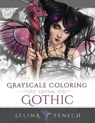 Gothic - Livre de coloriage en niveaux de gris - Gothic - Grayscale Edition Coloring Book