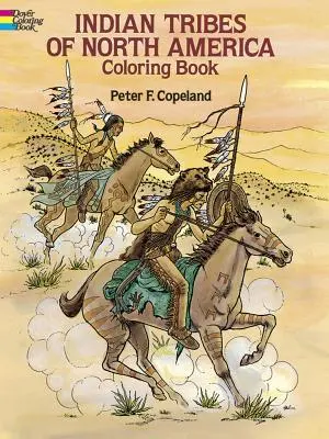 Tribus indiennes d'Amérique du Nord - Livre à colorier - Indian Tribes of North America Coloring Book