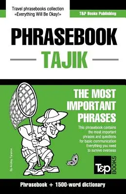 Recueil de phrases anglais-tadjik et dictionnaire de 1500 mots - English-Tajik phrasebook and 1500-word dictionary