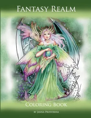 Fantasy Realm : Livre à colorier - Fantasy Realm: Coloring Book
