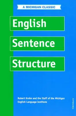 Structure des phrases en anglais - English Sentence Structure