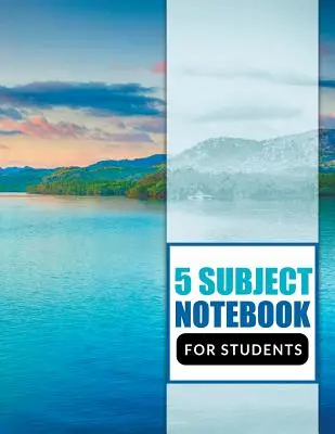 Carnet de notes à 5 sujets pour les étudiants - 5 Subject Notebook For Students