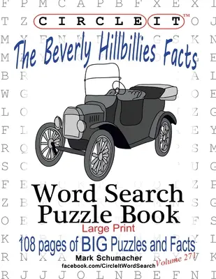 Encerclez-le, les Beverly Hillbillies - Faits et chiffres, mots cachés, livre de puzzles - Circle It, The Beverly Hillbillies Facts, Word Search, Puzzle Book