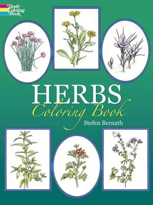 Livre à colorier sur les herbes - Herbs Coloring Book