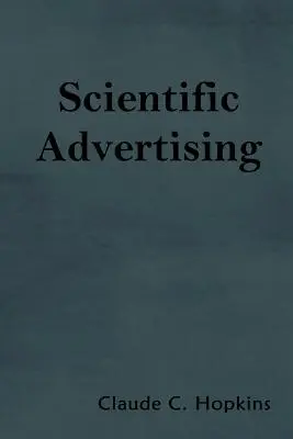 Publicité scientifique - Scientific Advertising