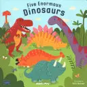 Cinq énormes dinosaures [avec CD (audio)] - Five Enormous Dinosaurs [With CD (Audio)]