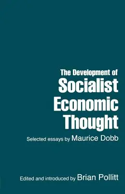 Développement de la pensée économique socialiste - Development of Socialist Economic Thought