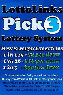 Système de loterie Pick 3 de LottoLinks - LottoLinks Pick 3 Lottery System