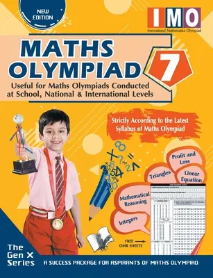 Olympiade internationale de mathématiques - Classe 7 (avec feuilles OMR) - International Maths Olympiad - Class 7 (With OMR Sheets)