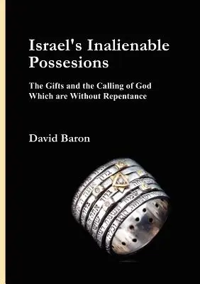 Les biens inaliénables d'Israël - Israel's Inalienable Possessions