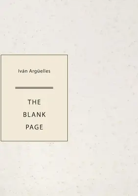 La page blanche - The Blank Page