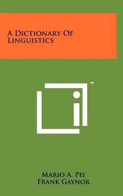 Dictionnaire de linguistique - A Dictionary of Linguistics