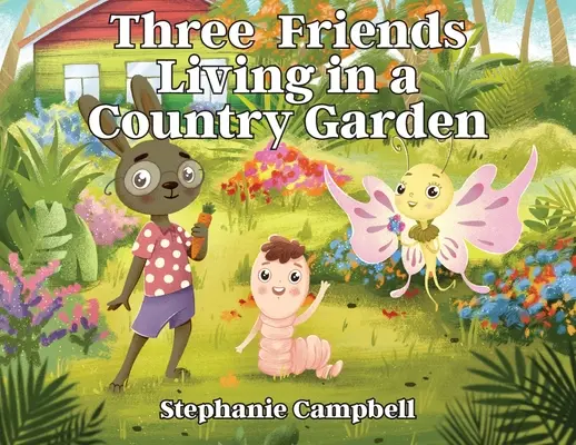 Trois amis vivant dans un jardin de campagne - Three Friends Living in a Country Garden