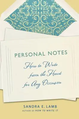 Notes personnelles - Personal Notes