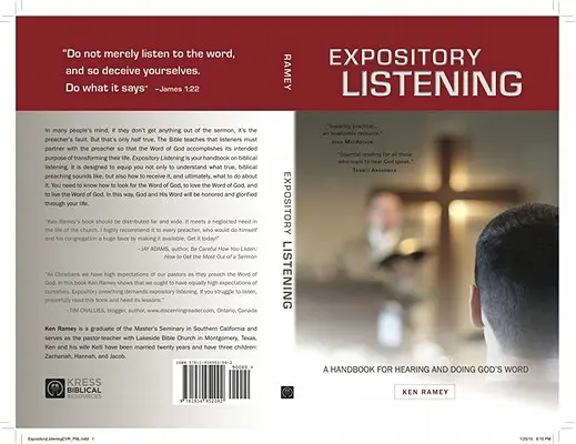 L'écoute expositoire : Un manuel pratique pour entendre et mettre en pratique la Parole de Dieu - Expository Listening: A Practical Handbook for Hearing and Doing God's Word