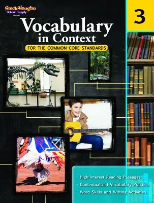 Vocabulaire en contexte pour les normes du tronc commun : Reproductible Grade 3 - Vocabulary in Context for the Common Core Standards: Reproducible Grade 3