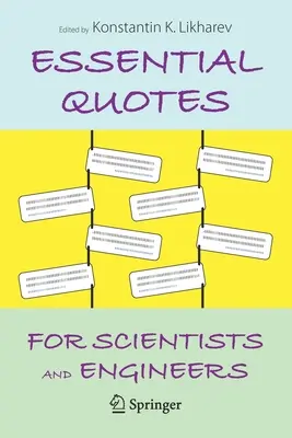 Citations essentielles pour les scientifiques et les ingénieurs - Essential Quotes for Scientists and Engineers