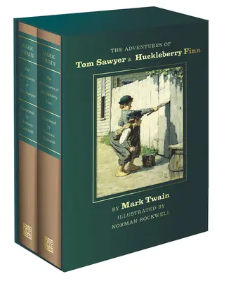 Les aventures de Tom Sawyer et de Huckleberry Finn : Édition collector Norman Rockwell - The Adventures of Tom Sawyer and Huckleberry Finn: Norman Rockwell Collector's Edition