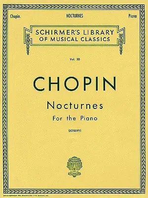 Nocturnes : Schirmer Library of Classics Volume 30 Piano Solo - Nocturnes: Schirmer Library of Classics Volume 30 Piano Solo