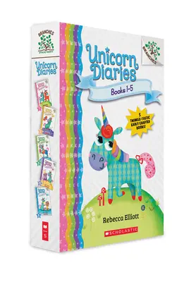 Le journal de la licorne - Coffret livres 1-5 - Unicorn Diaries Boxed Set Books 1-5