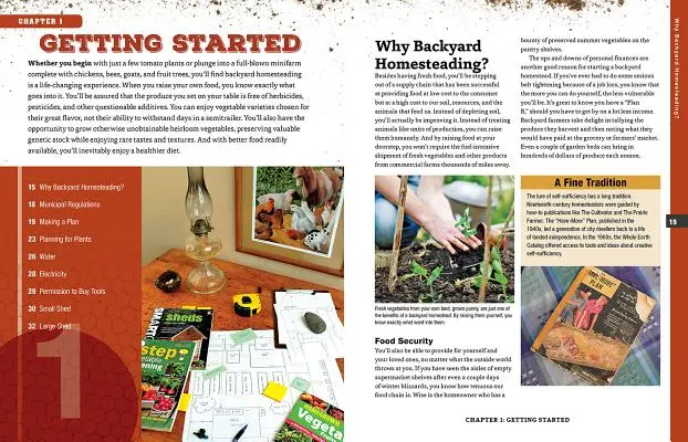 Backyard Homesteading, deuxième édition révisée : Un guide de base pour l'autosuffisance - Backyard Homesteading, Second Revised Edition: A Back-To-Basics Guide for Self-Sufficiency