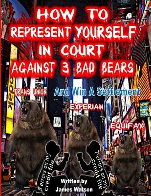 Comment se représenter au tribunal contre 3 méchants ours et gagner un règlement : Gagner un règlement à l'amiable contre Trans Union, Experian, Equifax - How to Represent yourself in Court Against 3 Bad Bears And win A Settlement: Win A Settlement Against Trans Union, Experian, Equifax