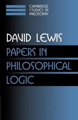 Cahiers de logique philosophique : Volume 1 - Papers in Philosophical Logic: Volume 1