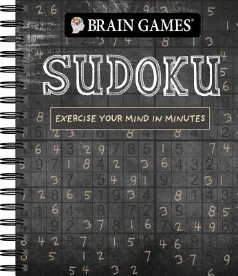 Jeux cérébraux - Sudoku (tableau noir #1), 1 : Exercez votre esprit en quelques minutes - Brain Games - Sudoku (Chalkboard #1), 1: Exercise Your Mind in Minutes