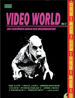 Grindhouse Lounge : Video World Vol. 4 - Votre guide de film à travers la folie vidéo ? Avec les rétro-reviews de Gate - Les Souterrains, M - Grindhouse Lounge: Video World Vol. 4 - Ihr Filmfhrer durch den Videowahnsinn...: Mit den Retro-Reviews zu Gate - Die Unterirdischen, M