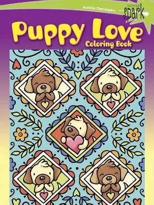 Livre de coloriage Spark Puppy Love - Spark Puppy Love Coloring Book