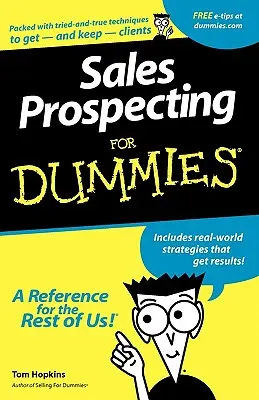 La prospection commerciale pour les Nuls - Sales Prospecting for Dummies