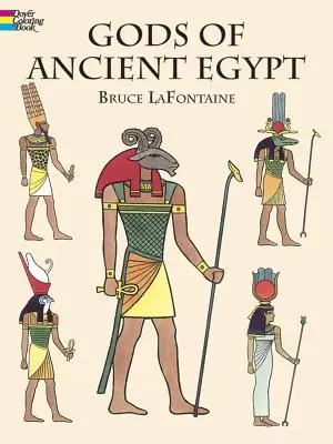 Livre à colorier sur les dieux de l'Égypte ancienne - Gods of Ancient Egypt Coloring Book