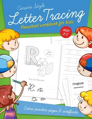 Tracé des lettres Cahier d'exercices pour enfants de 3 à 5 ans : Apprendre à écrire, alphabet abc, lignes de papier d'écriture. Les enfants de l'école maternelle ont - Letter Tracing Preschool workbook for kids ages 3-5: Learn to write activity workbooks, abc alphabet writing paper lines. Kindergarten preschoolers ha